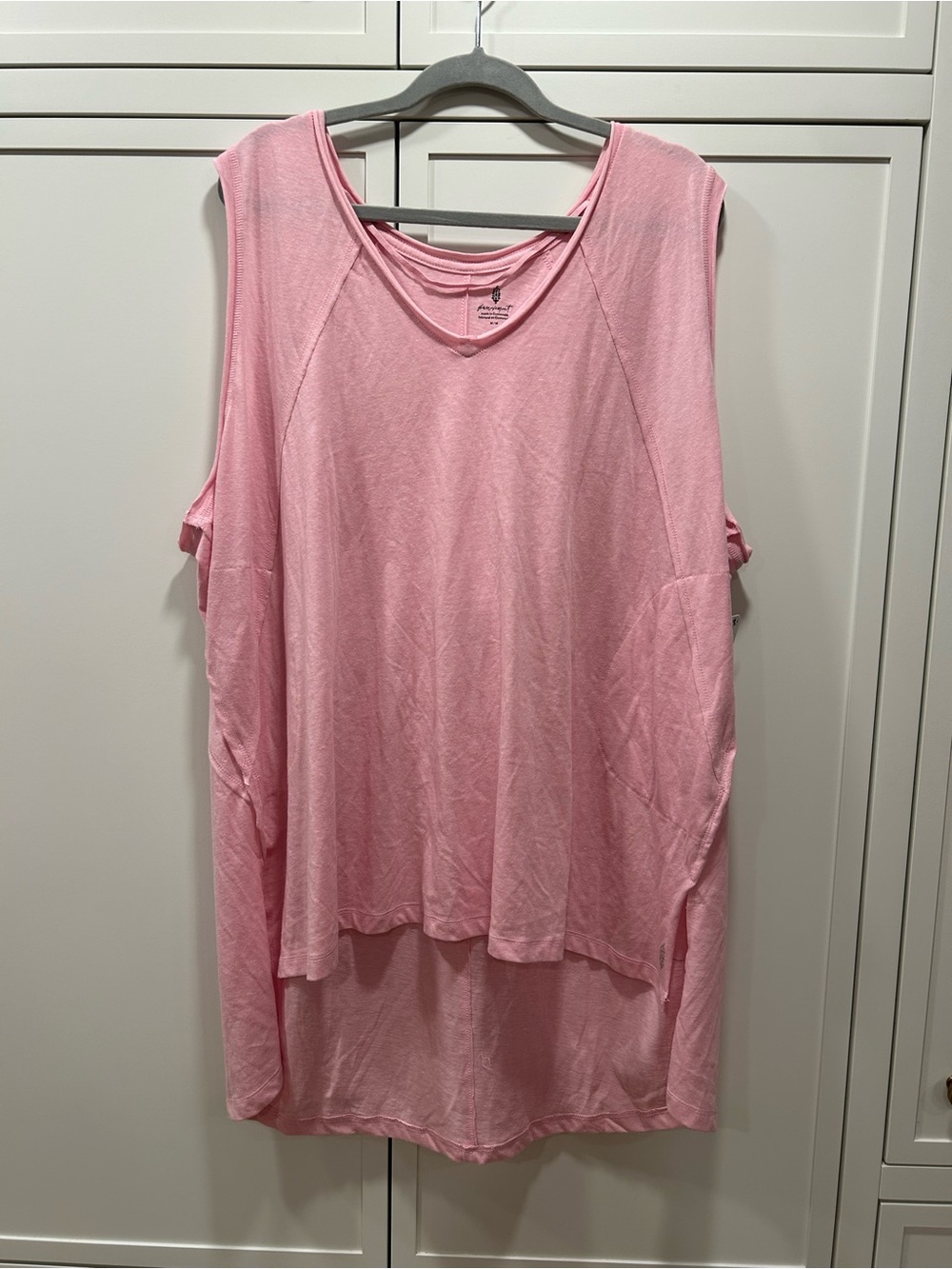 Free People Movement NWT Oversized Pink tank- Size M